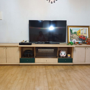 고급 리바트 거실장(TV거실장, TV받침대)