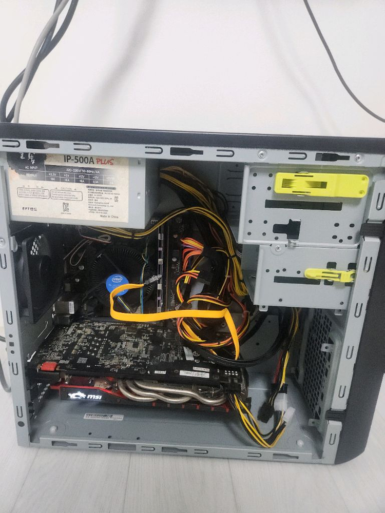 10세대 코멧레이크 G6400 데스크탑 세트--8