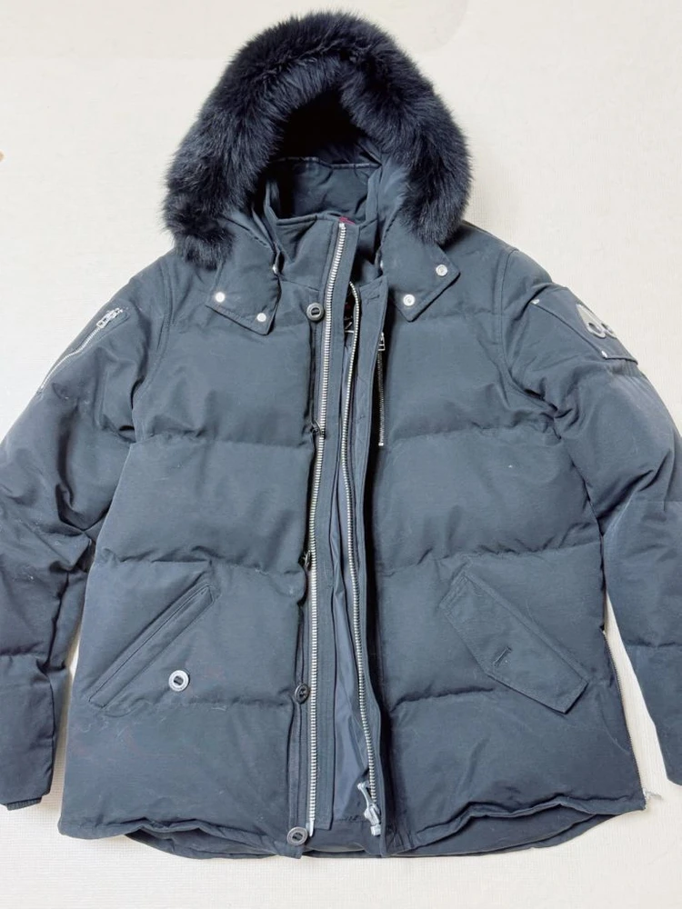 무스너클 쓰리쿼터 자켓 패딩 블랙 XL - 안심되는 중고거래