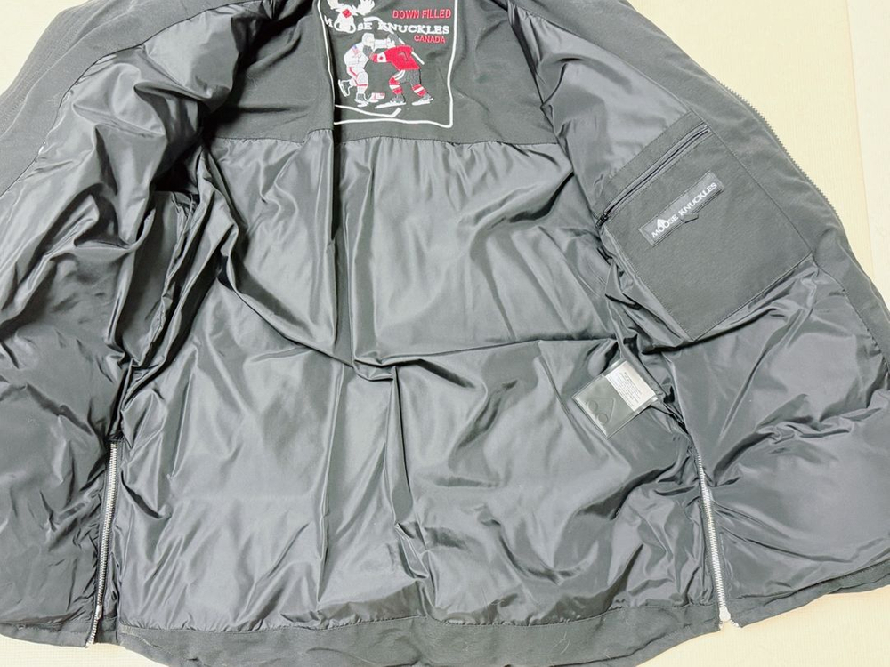 무스너클 쓰리쿼터 자켓 패딩 블랙 XL--2