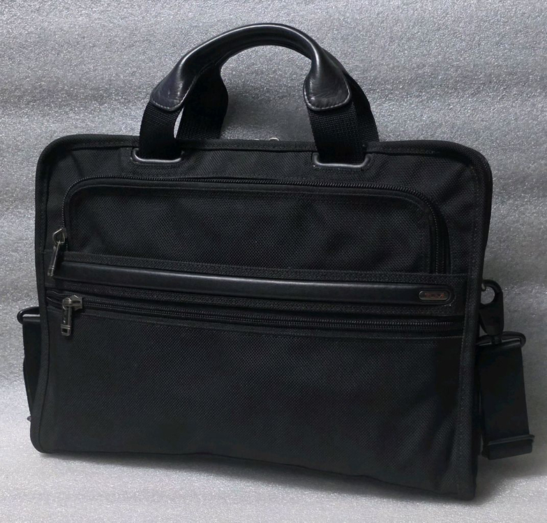 투미 TUMI 알파 슬림 디럭스 포트폴리오 26101D4 서류가방--0