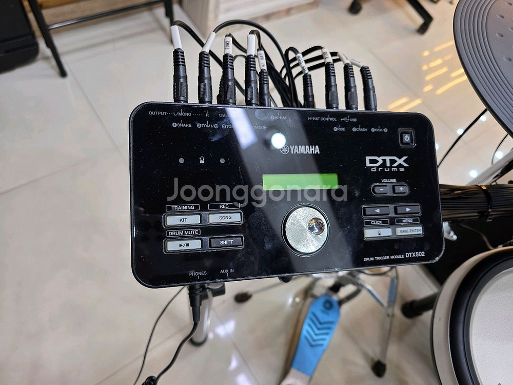 야마하 전자드럼 DTX-562K(심벌추가)(세척,선정리 완료)(바로설치,연주가능)--1