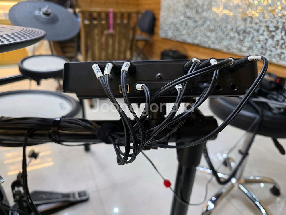 야마하 전자드럼 DTX-562K(심벌추가)(세척,선정리 완료)(바로설치,연주가능)--2