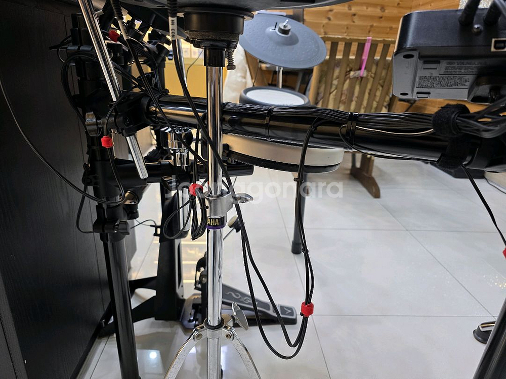 야마하 전자드럼 DTX-562K(심벌추가)(세척,선정리 완료)(바로설치,연주가능)--3