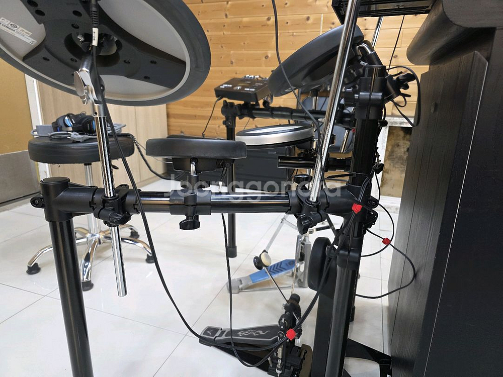 야마하 전자드럼 DTX-562K(심벌추가)(세척,선정리 완료)(바로설치,연주가능)--4