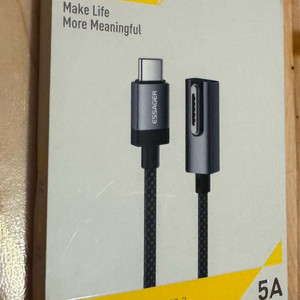 신품 맥북 Essager 맥세이프3 140w 2m C타입 케이블