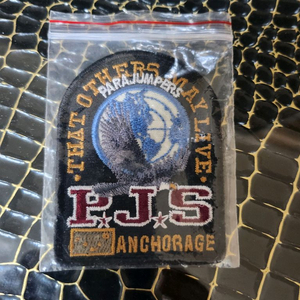 파라점퍼스 정품 와펜 새제품