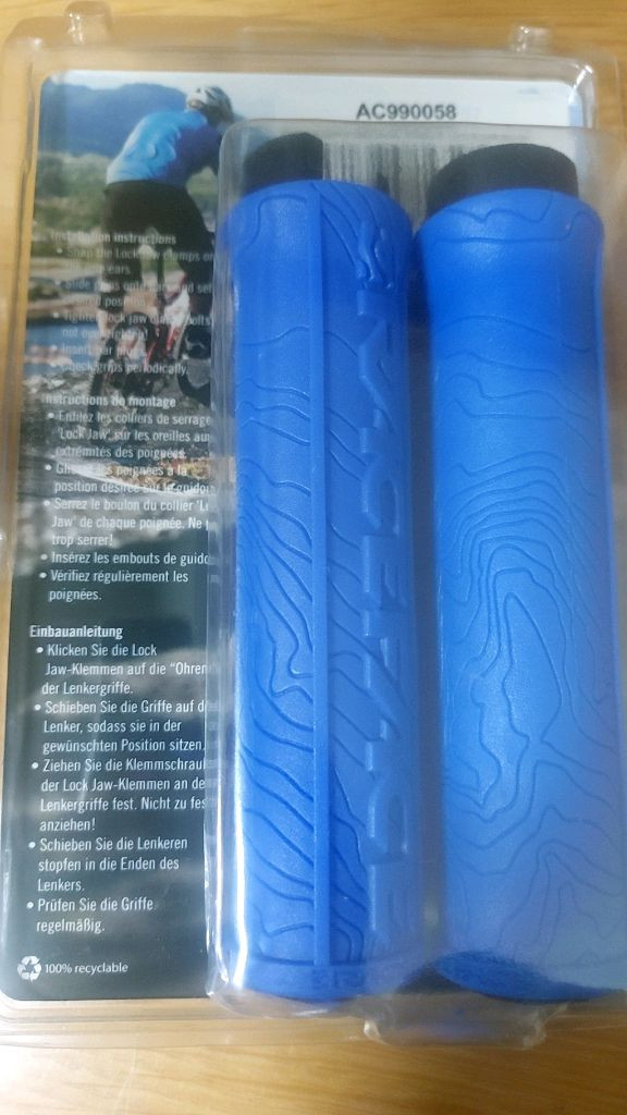 레이스페이스 하프 넬슨 락온 MTB BMX 그립--1