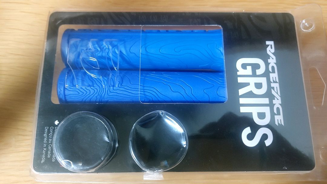 레이스페이스 하프 넬슨 락온 MTB BMX 그립--2