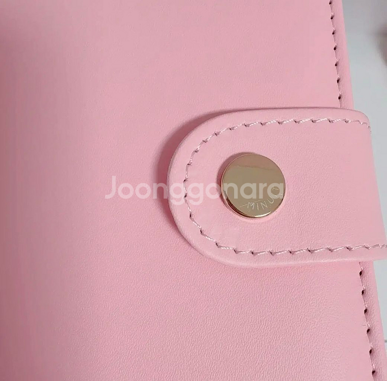 미뉴잇 포카 바인더 (속지10장 포함) 핑크 블루 택포--2