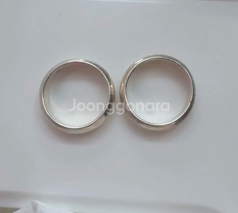 은반지 6호 2개--0