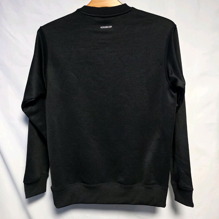 [M] 아디다스 에어로레디 맨투맨/스웨트셔츠 블랙 , 크루넥티셔츠 #SH 이미지