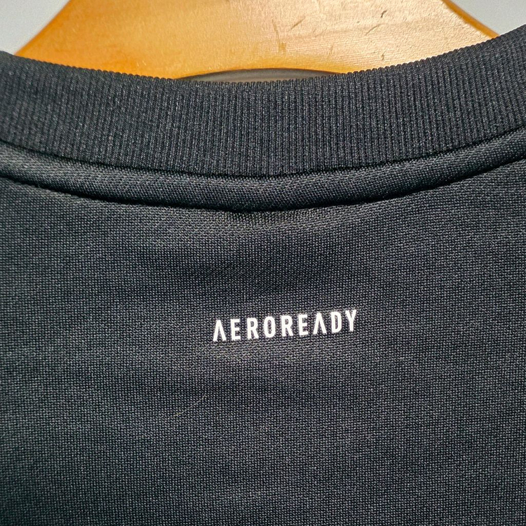 [M] 아디다스 에어로레디 맨투맨/스웨트셔츠 블랙 , 크루넥티셔츠 #SH 이미지