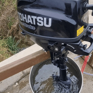 도하츠 4행정 3.5마력 선외기 이미지