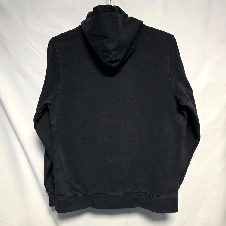 [루즈핏M] 언더아머 기모안감 후드티셔츠, 블랙 #WH--1