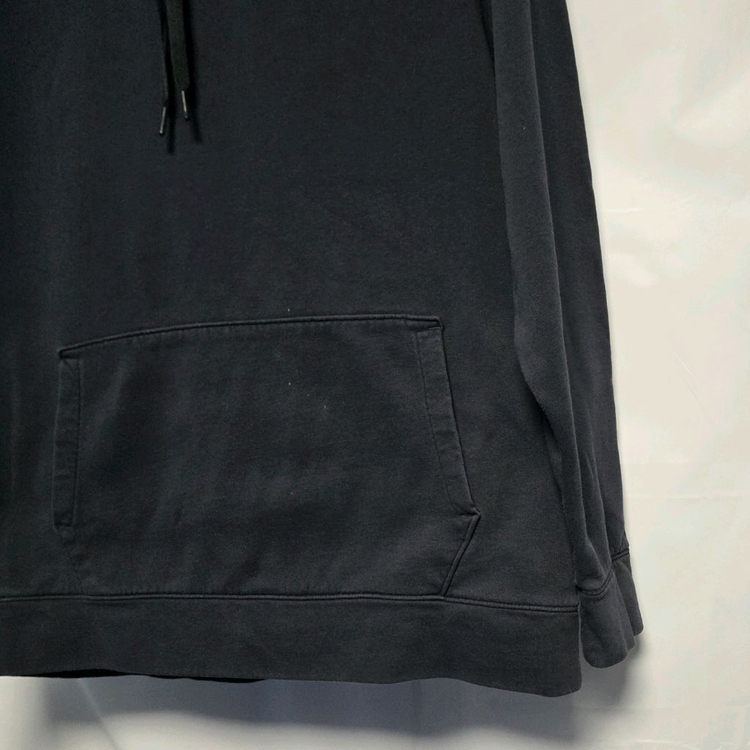 [루즈핏M] 언더아머 기모안감 후드티셔츠, 블랙 #WH--4