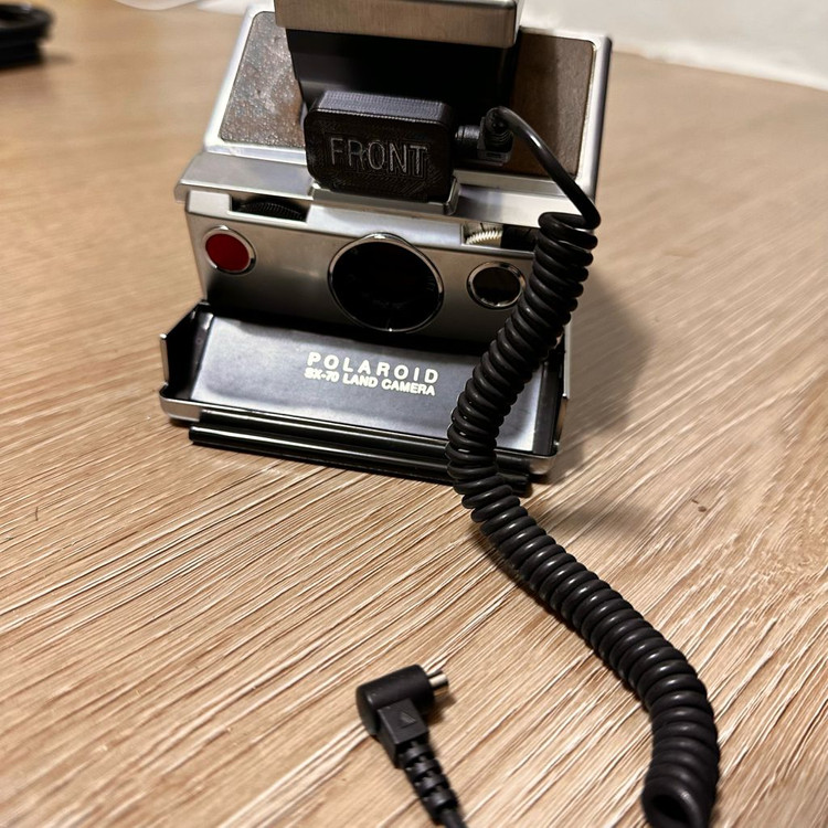 폴라로이드 Polaroid SX-70 필름 카메라 및 정품 가방 이미지