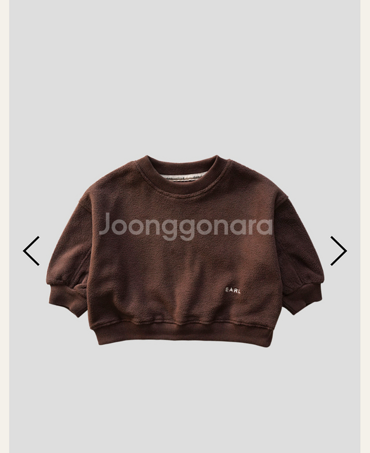 얼리틀 웜후리스셋업 브라운3--1