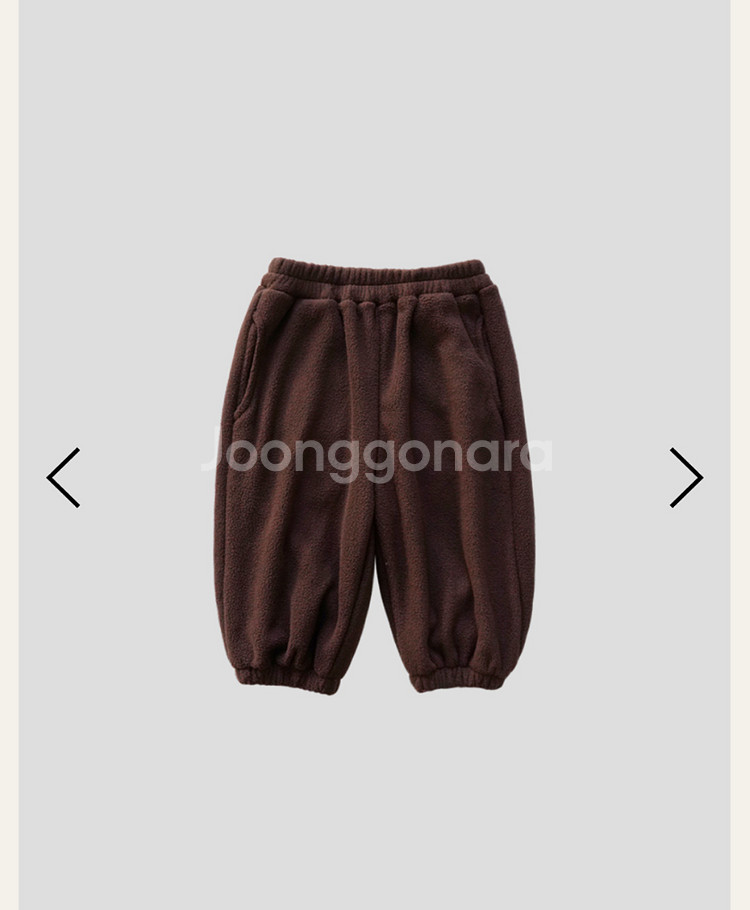 얼리틀 웜후리스셋업 브라운3--2