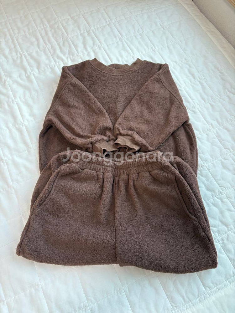 얼리틀 웜후리스셋업 브라운3--5