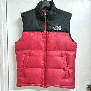 노스페이스 눕시700 구스 패딩 조끼