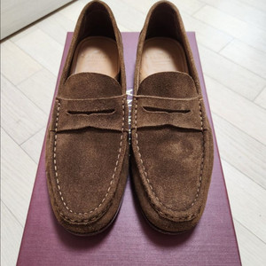 까르미나(Carmina) 스웨이드 페니로퍼(80646) 7사이즈