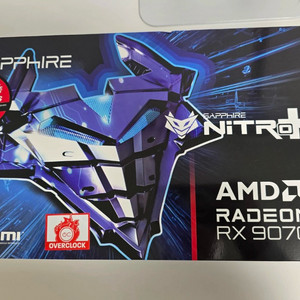 미개봉 새상품 사파이어 RX 9070 XT 니트로+