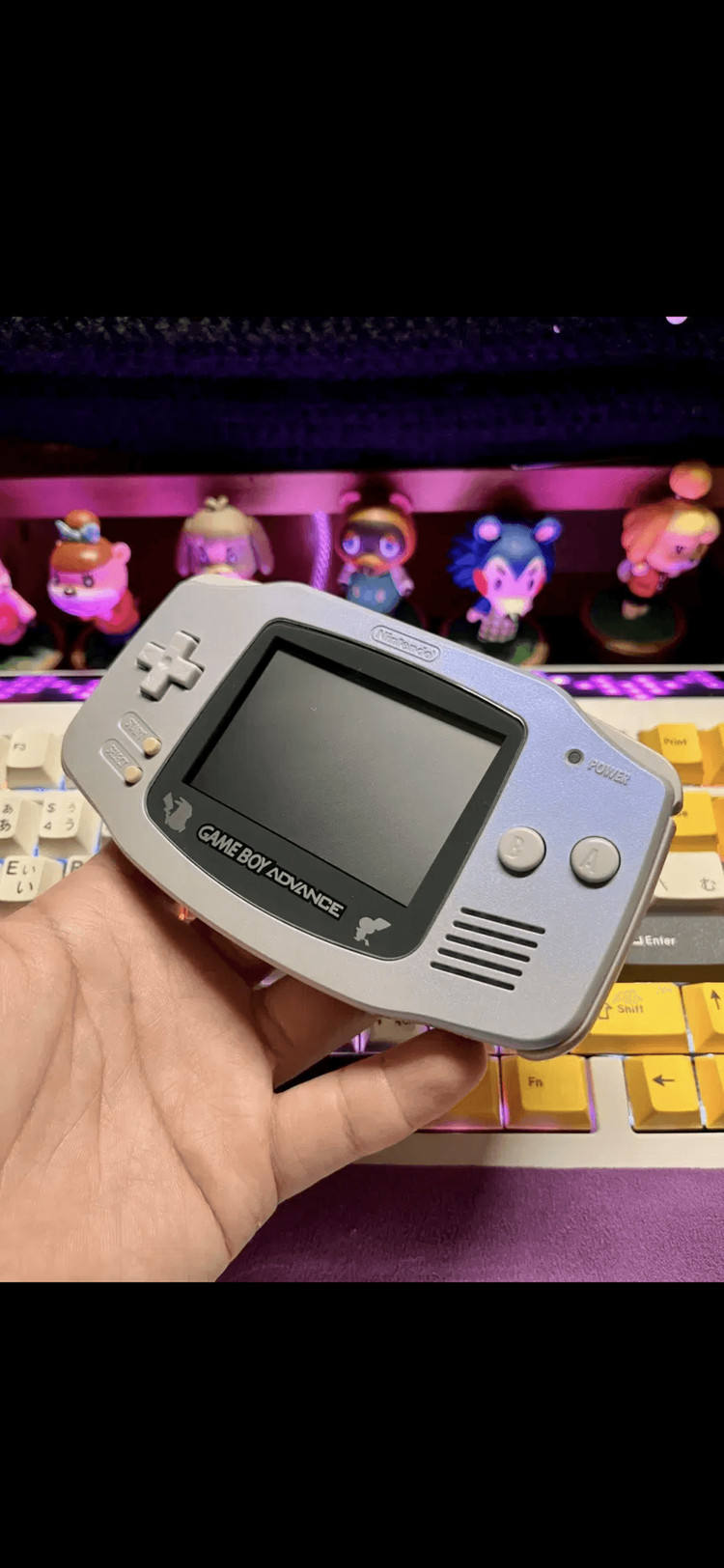 닌텐도 정품 한정판 gba 게임보이 어드밴스 스이쿤블루 포켓몬 이미지