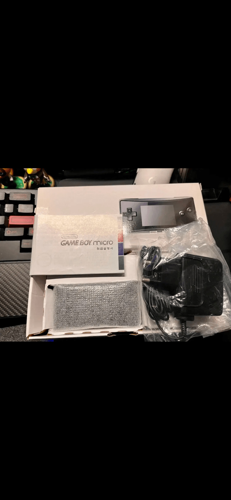 닌텐도 정품 게임보이 미크로 micro 블랙 대원 정발 박스셋 gbm 이미지