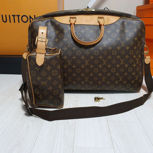 정품 루이비통 알리제2 컴파먼트 여행용 보스톤 토트백