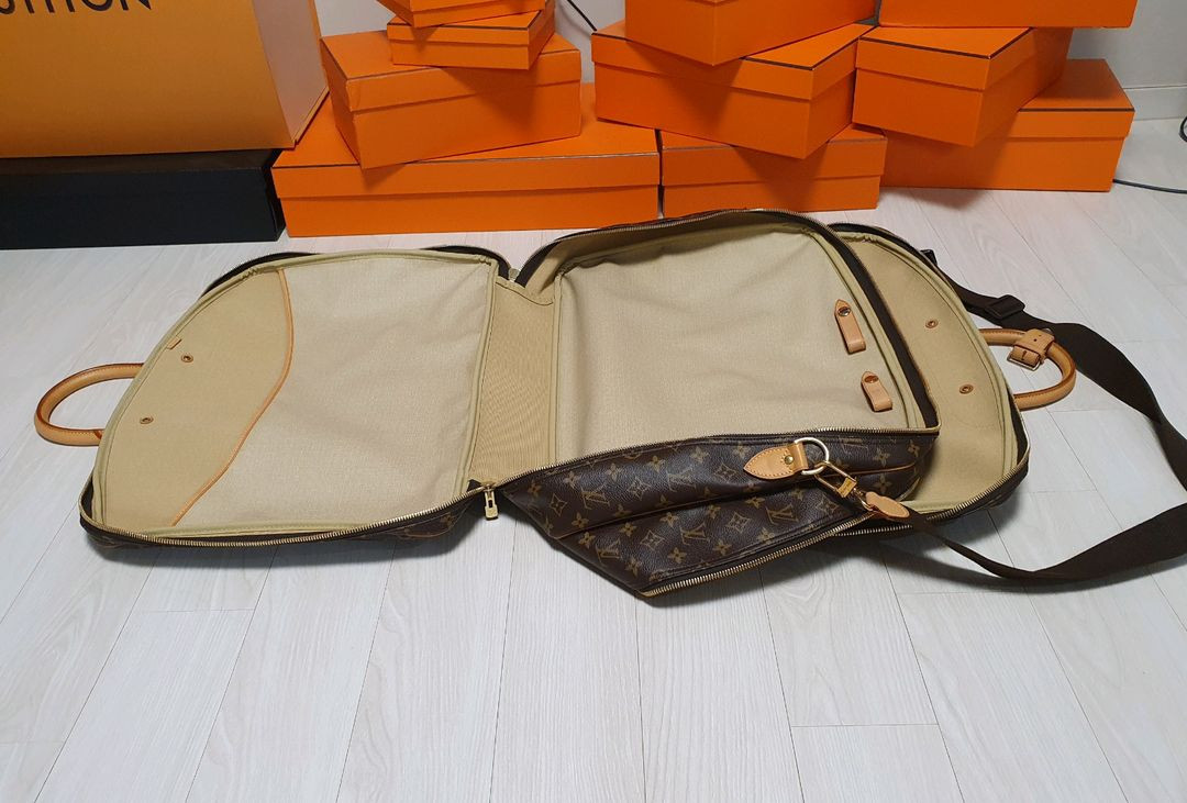 정품 루이비통 알리제2 컴파먼트 여행용 보스톤 토트백--1