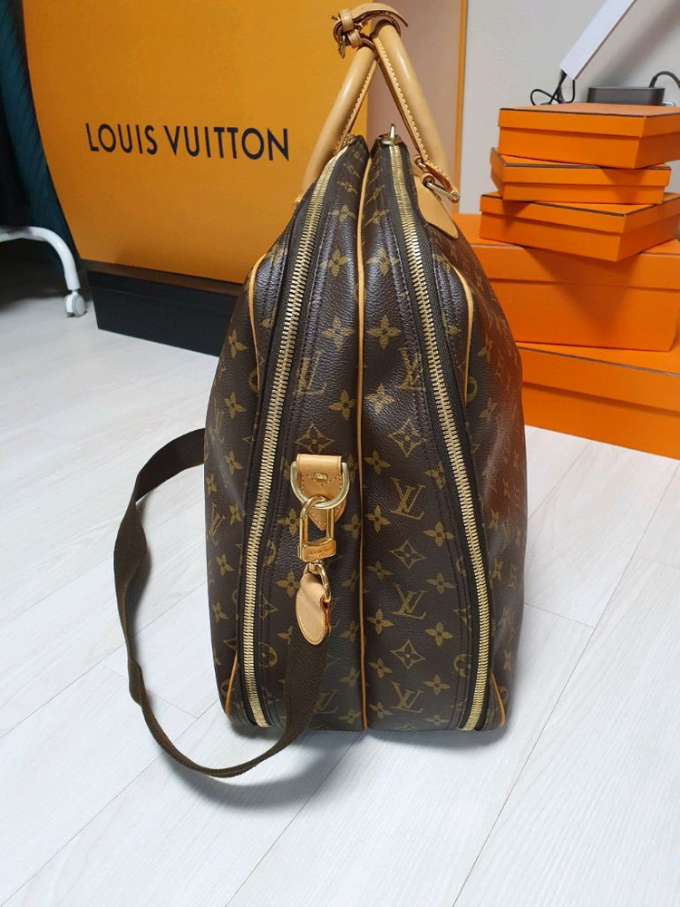 정품 루이비통 알리제2 컴파먼트 여행용 보스톤 토트백--3