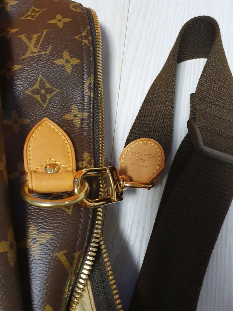 정품 루이비통 알리제2 컴파먼트 여행용 보스톤 토트백--4