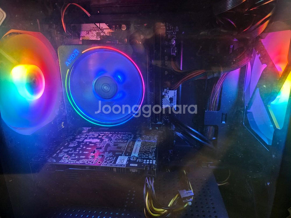 라이젠 3600, GTX 1650, NVMe 2tb 게이밍 컴퓨터--1