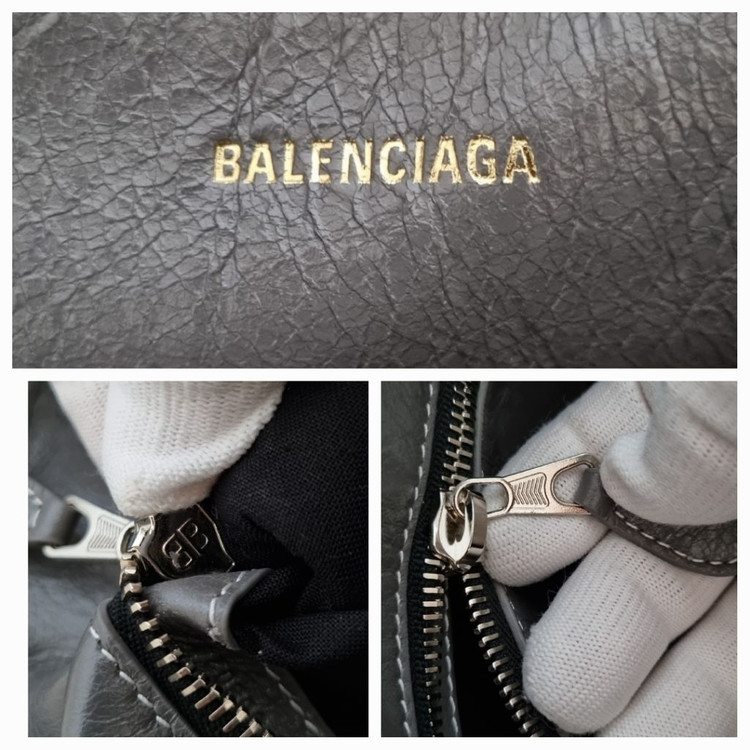 (정품새상품)발렌시아가 바베스 램스킨 토드백 스몰--4