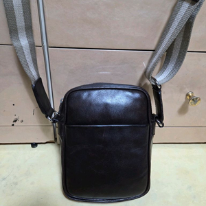 발리 정품 삼선 오리지널 스몰 메신저백 레더