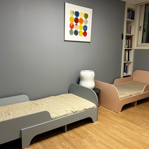 리바트 꼼므 유아 침대 +40cm추가매트 +연희데코맞춤형패드