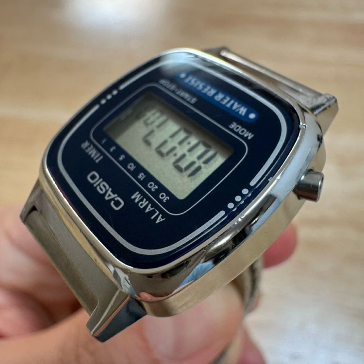 카시오 레트로 손목시계 여성용 빈티지 전자시계 (A급)--4