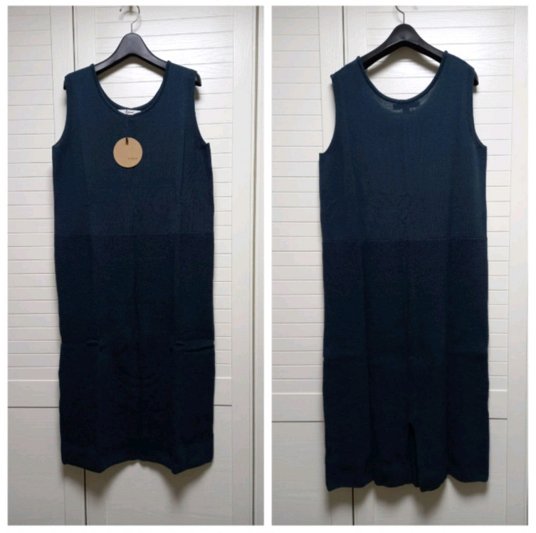 SJ WANI 니트 투피스(원피스 + 풀오버) 55 ㅡ새상품 이미지