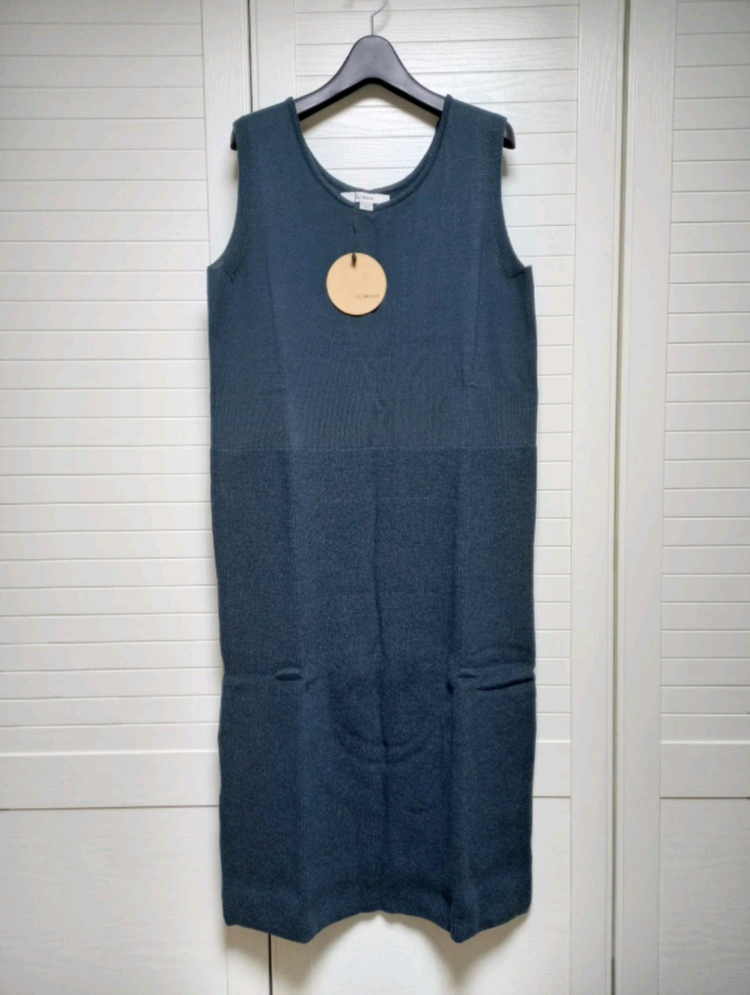 SJ WANI 니트 투피스(원피스 + 풀오버) 55 ㅡ새상품 이미지