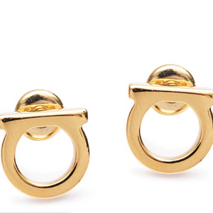 페라가모 간치니 골드 귀걸이