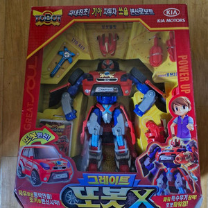 또봇 그레이트 X 단순개봉품 판매 (내부 포장 미개봉)