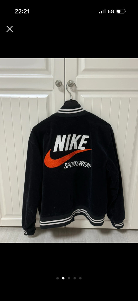 나이키 코듀로이 바시티 자켓 이미지