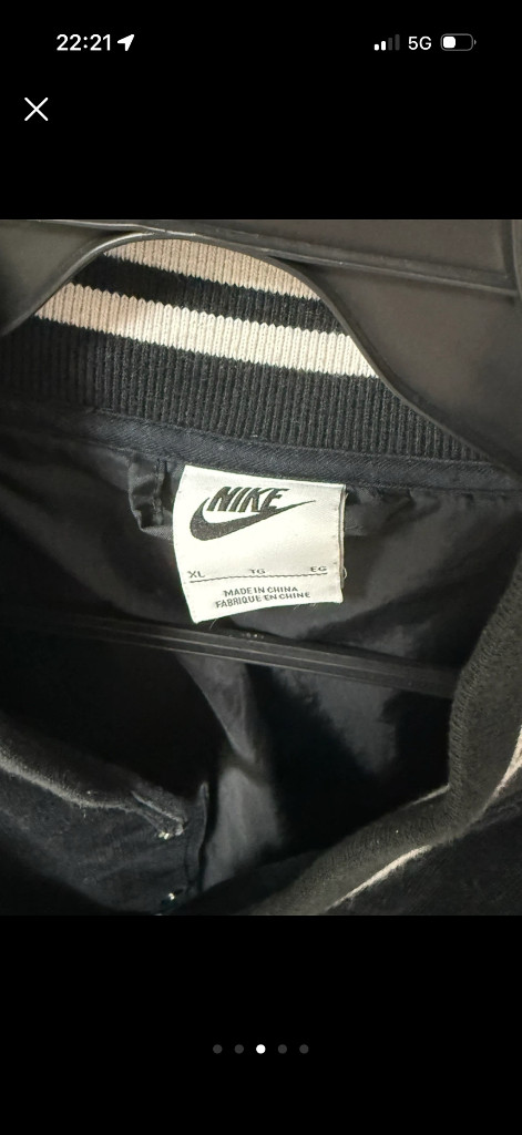 나이키 코듀로이 바시티 자켓 이미지