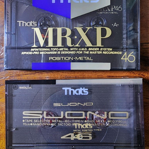 다이요유덴 That`s 메탈 공테이프 2종 미개봉 신품