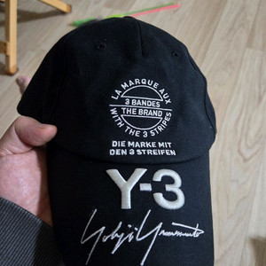 요지 야마모토 Y-3 볼캡 프리