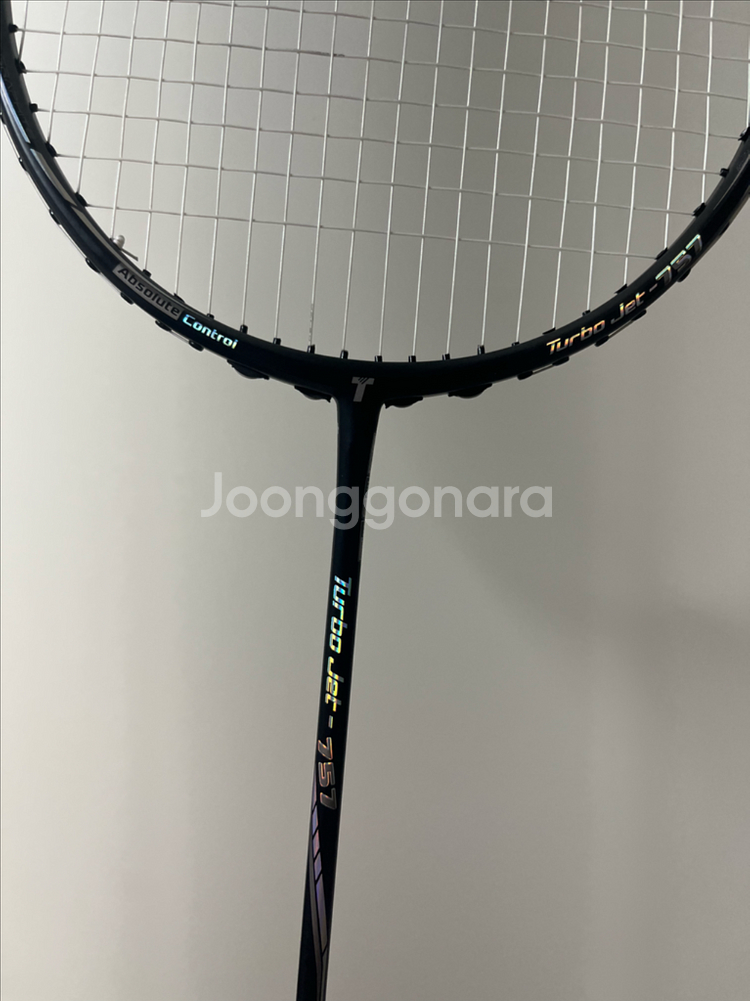 (하자x)트라이온 터보757 4U 배드민턴 라켓--1