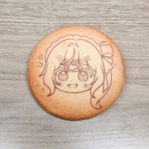 스텔라이브 아오쿠모 린 보들보들 캔뱃지