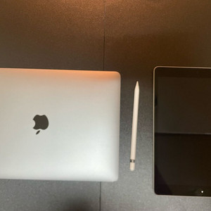맥북 에어 2018 + 아이패드 9세대 + 애플펜슬 1세대