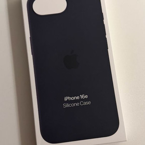 아이폰16e 실리콘 케이스